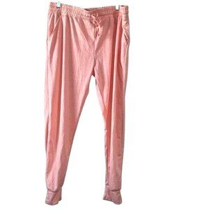 Joe Boxer Womens XL Pink Jogger Sweatpants